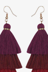 Layered Tassel Earrings