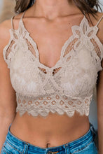 Load image into Gallery viewer, Lined Lace Bralette