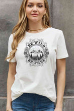 Load image into Gallery viewer, Simply Love Full Size BE WILD BE FREE Graphic Cotton T-Shirt