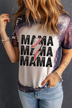 Load image into Gallery viewer, Printed MAMA Graphic Round Neck Tee