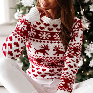 Christmas Raglan Sleeve Sweater