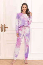 Load image into Gallery viewer, Tie-Dye Top and Pants Lounge Set