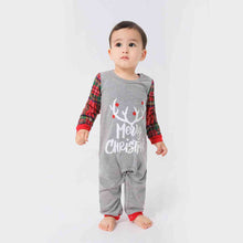 Load image into Gallery viewer, Baby MERRY CHRISTMAS Graphic Round Neck Jumpsuit