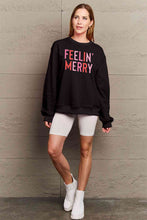 Load image into Gallery viewer, Simply Love Full Size Graphic Round Neck Sweatshirt