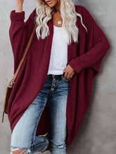 Load image into Gallery viewer, Open Front Long Sleeve Cardigan