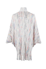 Load image into Gallery viewer, Fringe Detail Printed Poncho