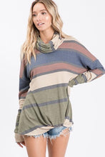 Load image into Gallery viewer, Elbow Patch Striped Tunic