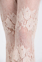 Load image into Gallery viewer, Beige Lace Flare Pant