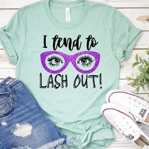 I tend to LASH OUT! Graphic Tee